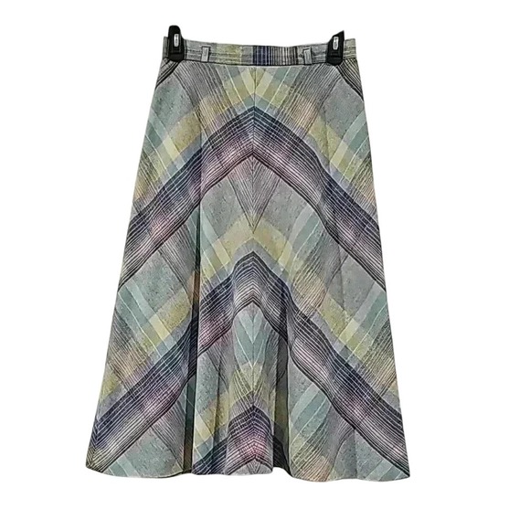 Present Co. Dresses & Skirts - Present Co. Vintage wool mix midi skirt size  XSmall